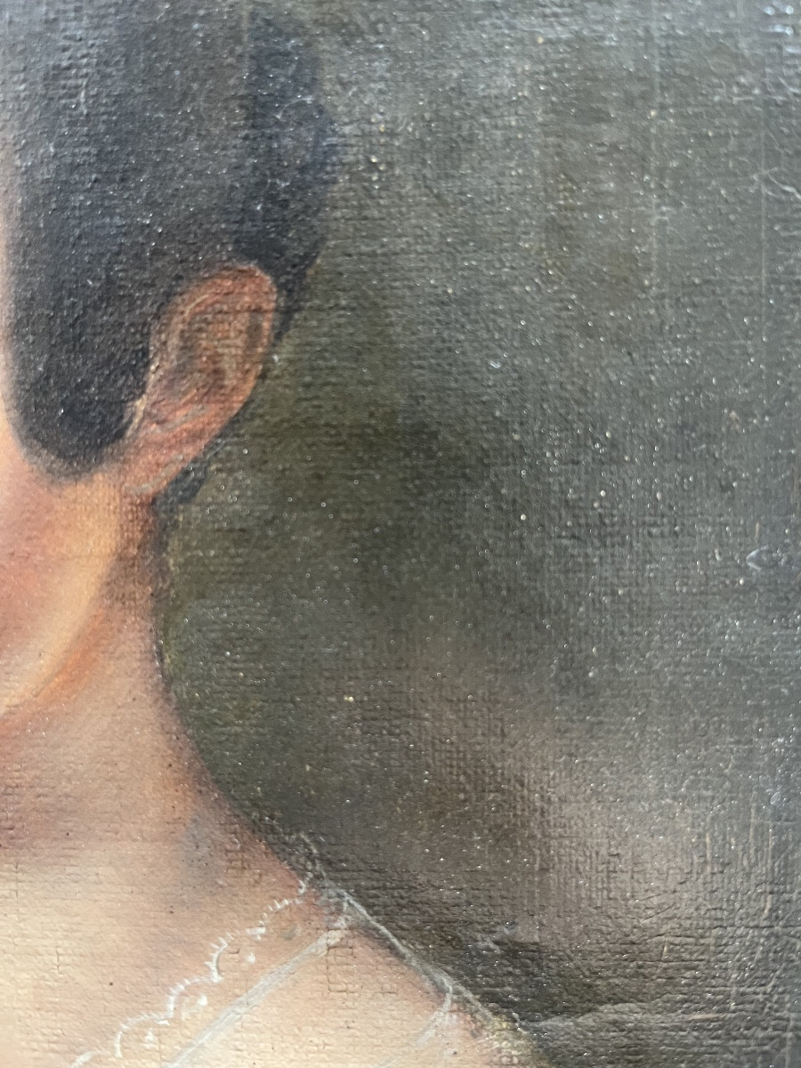 Ritratto di giovane donna al pianoforte da tavolo, circa 1830-photo-6