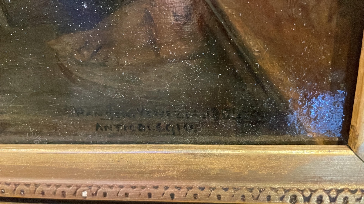 Palazzo dei Dogi Venezia, Anticollegio con il camino di Sansovino, J. Th. Hansen, 1885-photo-3