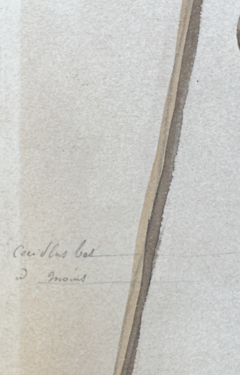 Contadino in costume ciociaro, Campagna romana, iscrizioni in francese, XIX secolo-photo-2