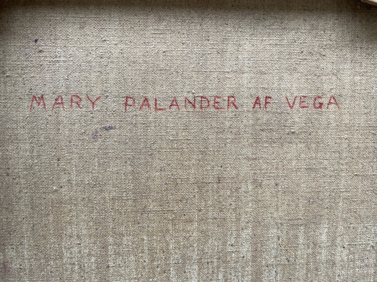 Ritratto della moglie dell’esploratore artico svedese Palander, 1901  -photo-4