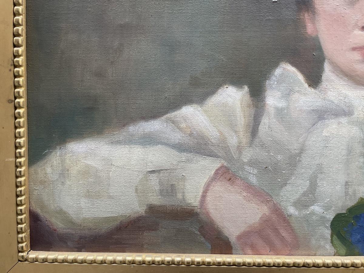 Ritratto della moglie dell’esploratore artico svedese Palander, 1901  -photo-8