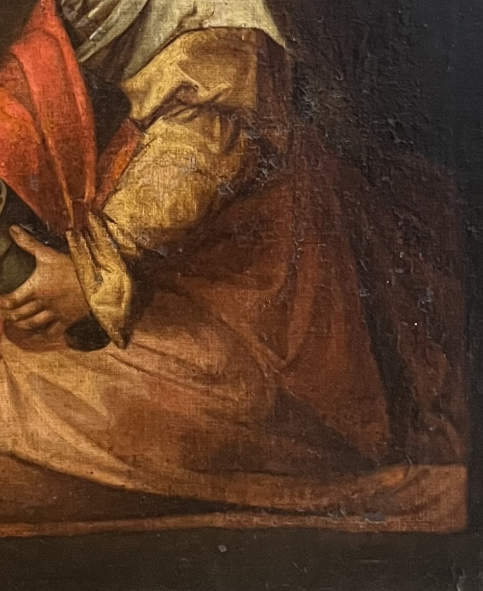 Maria Maddalena, da Andrea del Sarto, Disputa sulla Trinità, XVII secolo, 36 x 27 cm-photo-3
