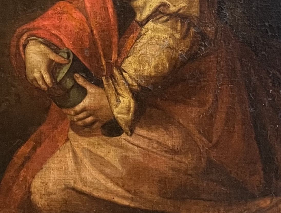 Maria Maddalena, da Andrea del Sarto, Disputa sulla Trinità, XVII secolo, 36 x 27 cm-photo-4