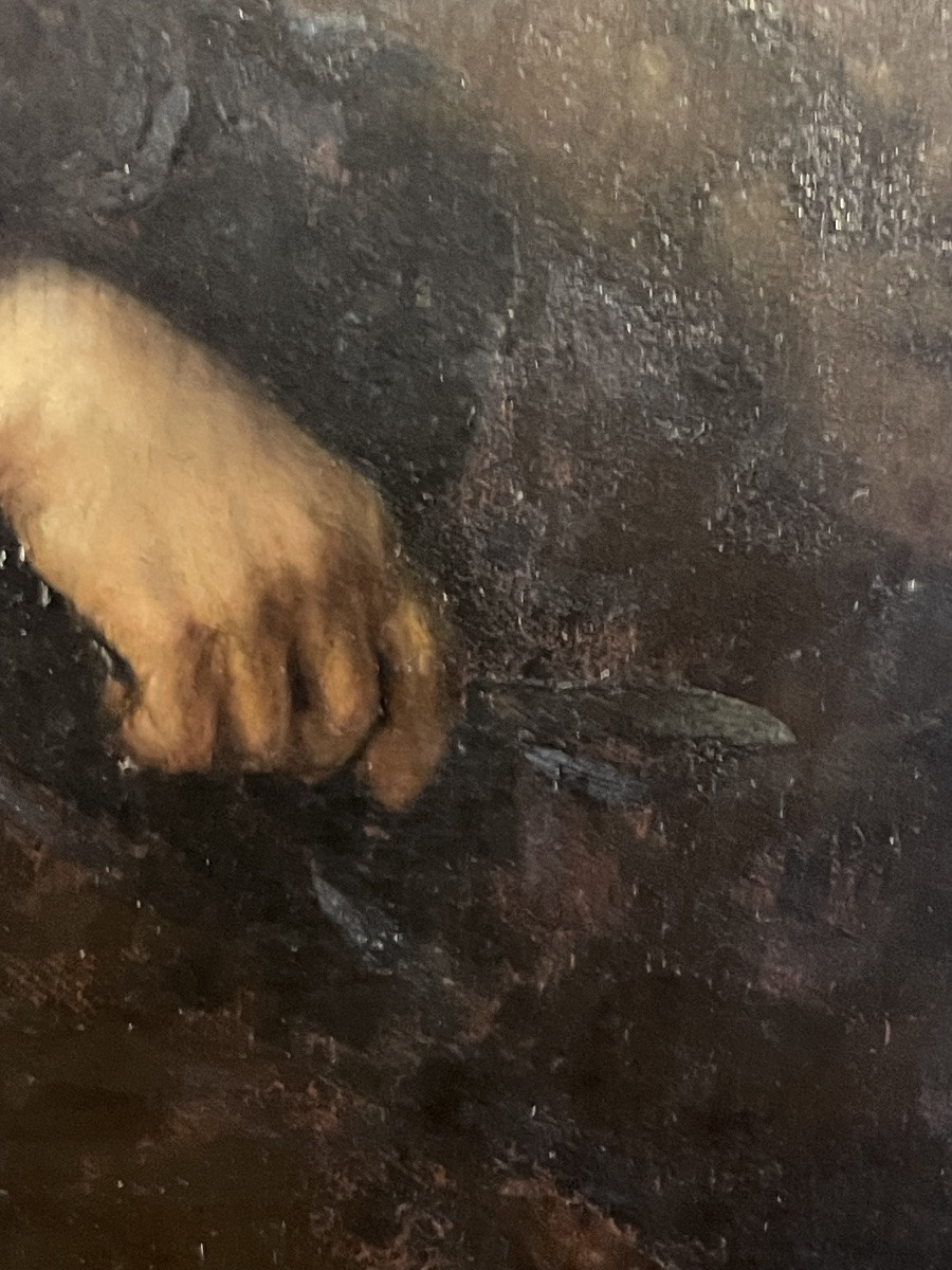 Mangiatore di cozze, scuola olandese XVII secolo, entourage di Frans Hals il Giovane -photo-3