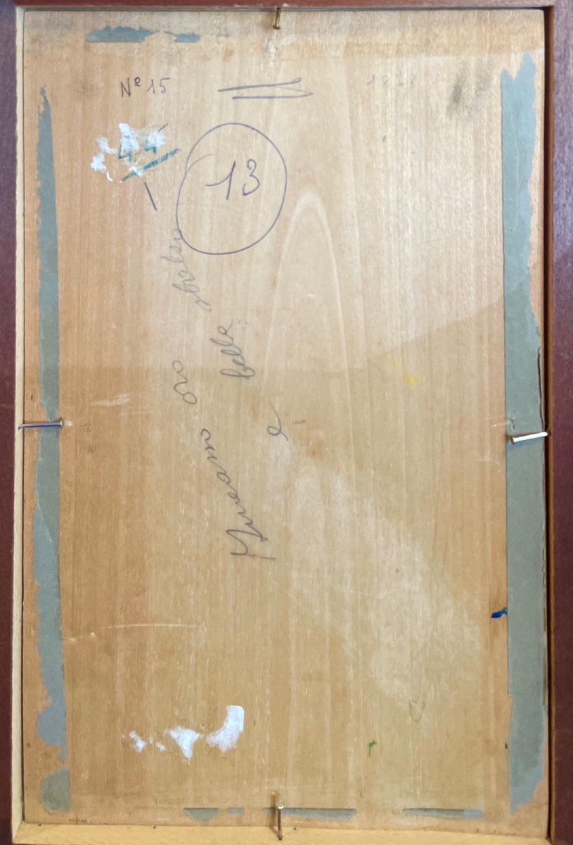 Alfonso Hollaender, Ritratto di uomo orientale “Giacomino”, firmato e datato 1878-photo-3