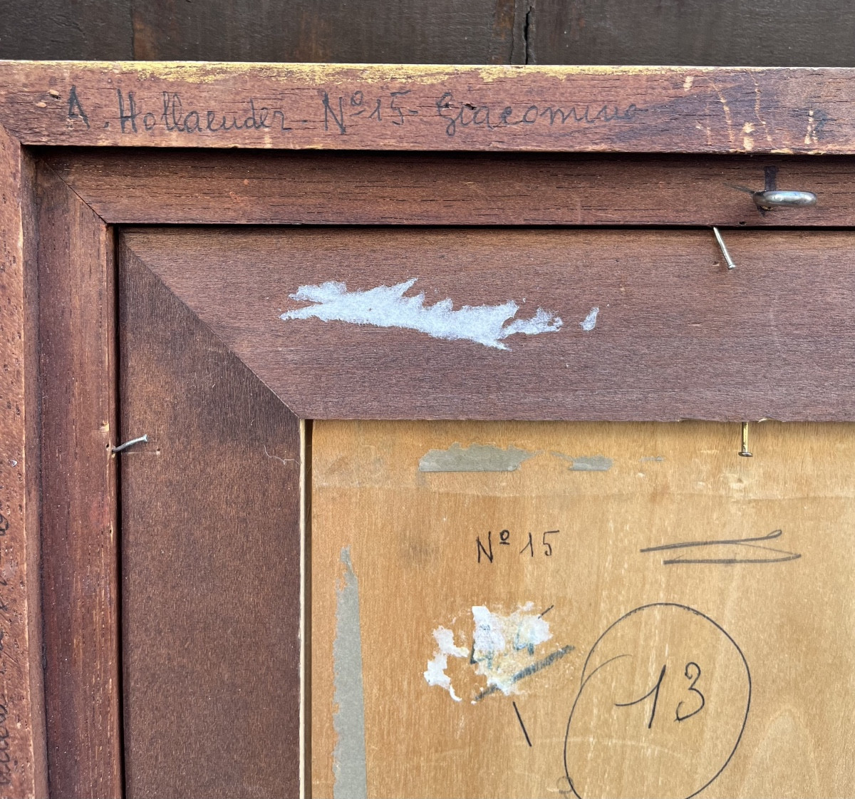 Alfonso Hollaender, Ritratto di uomo orientale “Giacomino”, firmato e datato 1878-photo-7