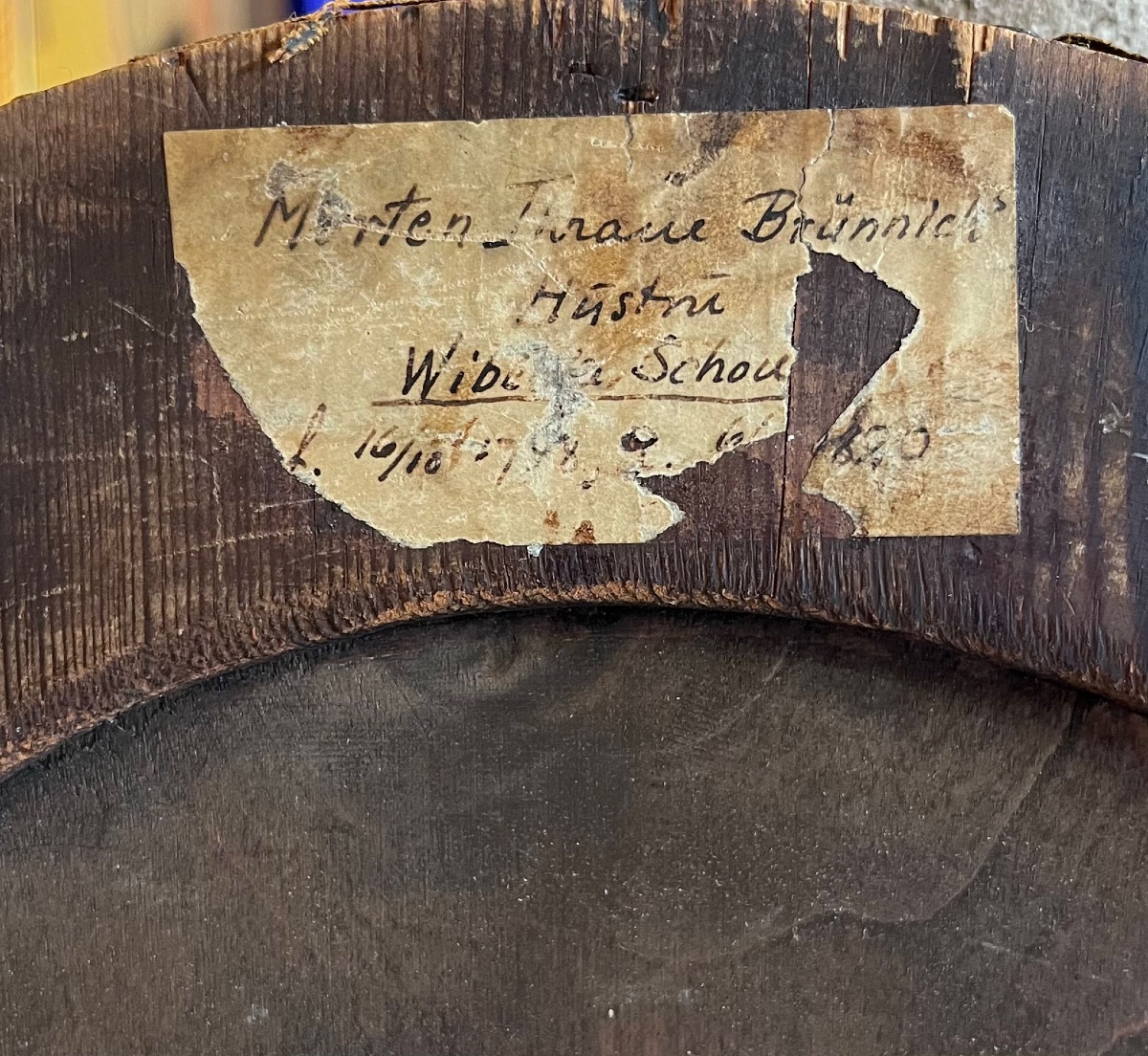 Presunto ritratto della moglie dello zoologo danese Morten Thrane Brünnich, ca 1780-photo-3