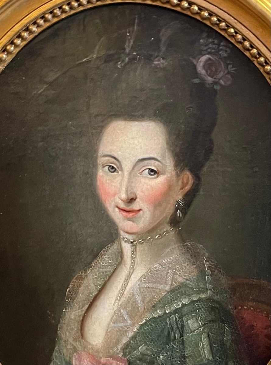 Presunto ritratto della moglie dello zoologo danese Morten Thrane Brünnich, ca 1780-photo-2