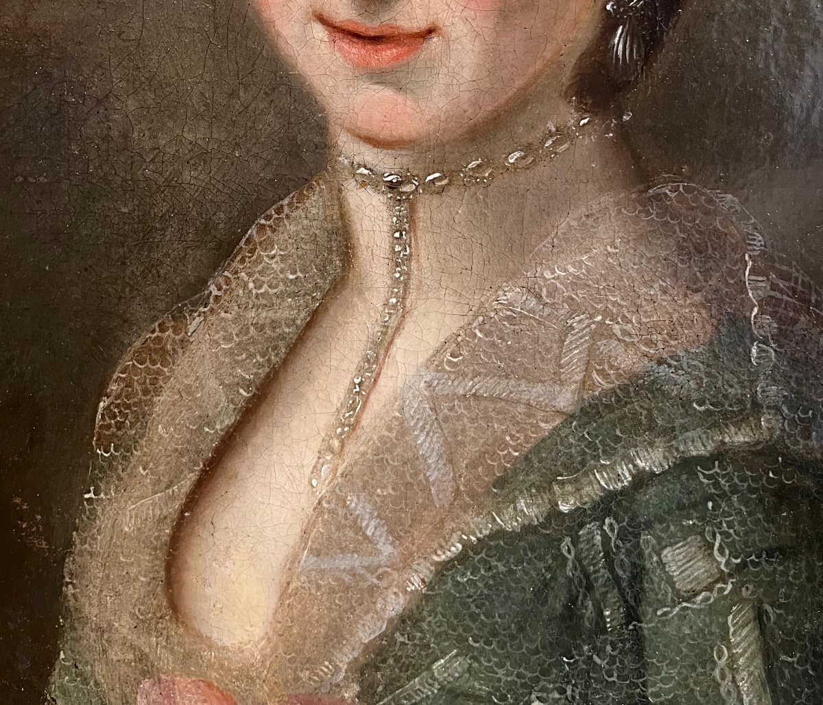 Presunto ritratto della moglie dello zoologo danese Morten Thrane Brünnich, ca 1780-photo-5