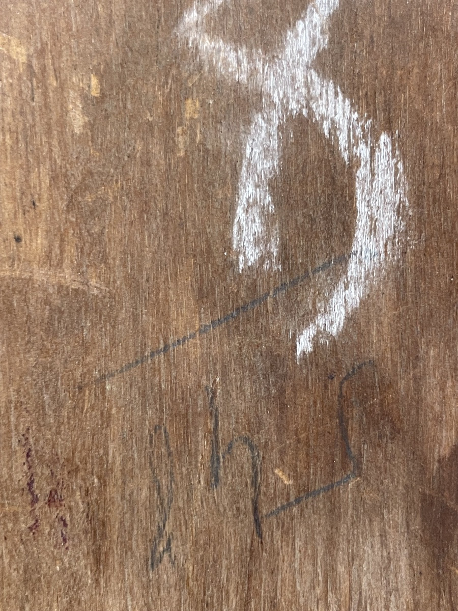 Pierre Alexandre Salles (1867-1915, Algeria) Ritratto Giovane orientale, cm 27,5 x 21-photo-2