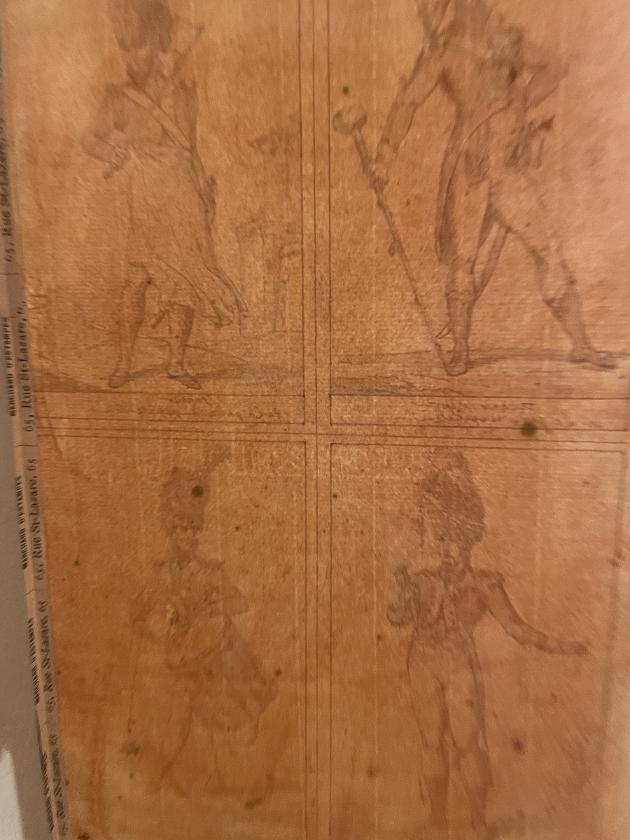 Scuola francese, inizi XIX secolo Quattro studi di militari della Guardia Imperiale francese -photo-1