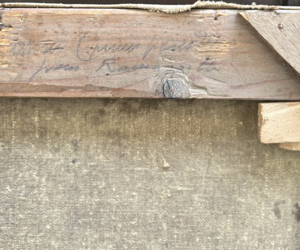 Ritratto femminile con cappello bianco, Vittorio Gussoni (?) (Milano, 1893 – Sanremo, 1968), ca-photo-3