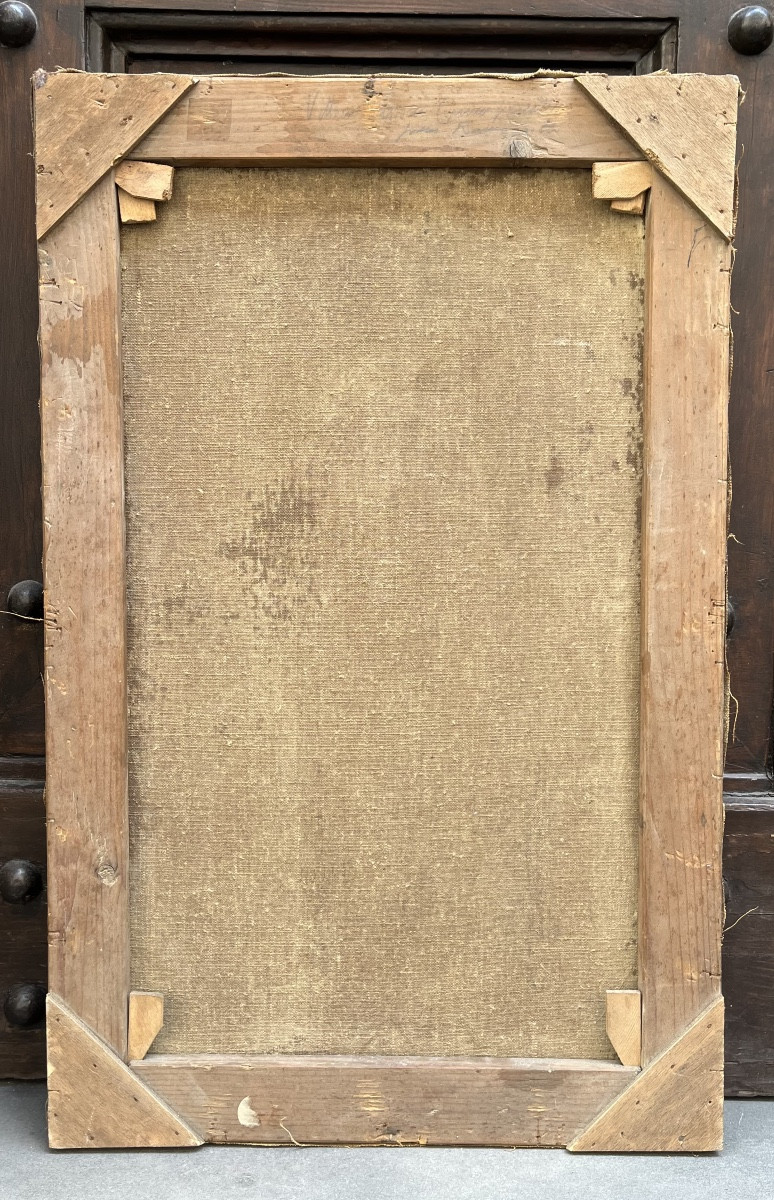 Ritratto femminile con cappello bianco, Vittorio Gussoni (?) (Milano, 1893 – Sanremo, 1968), ca-photo-4