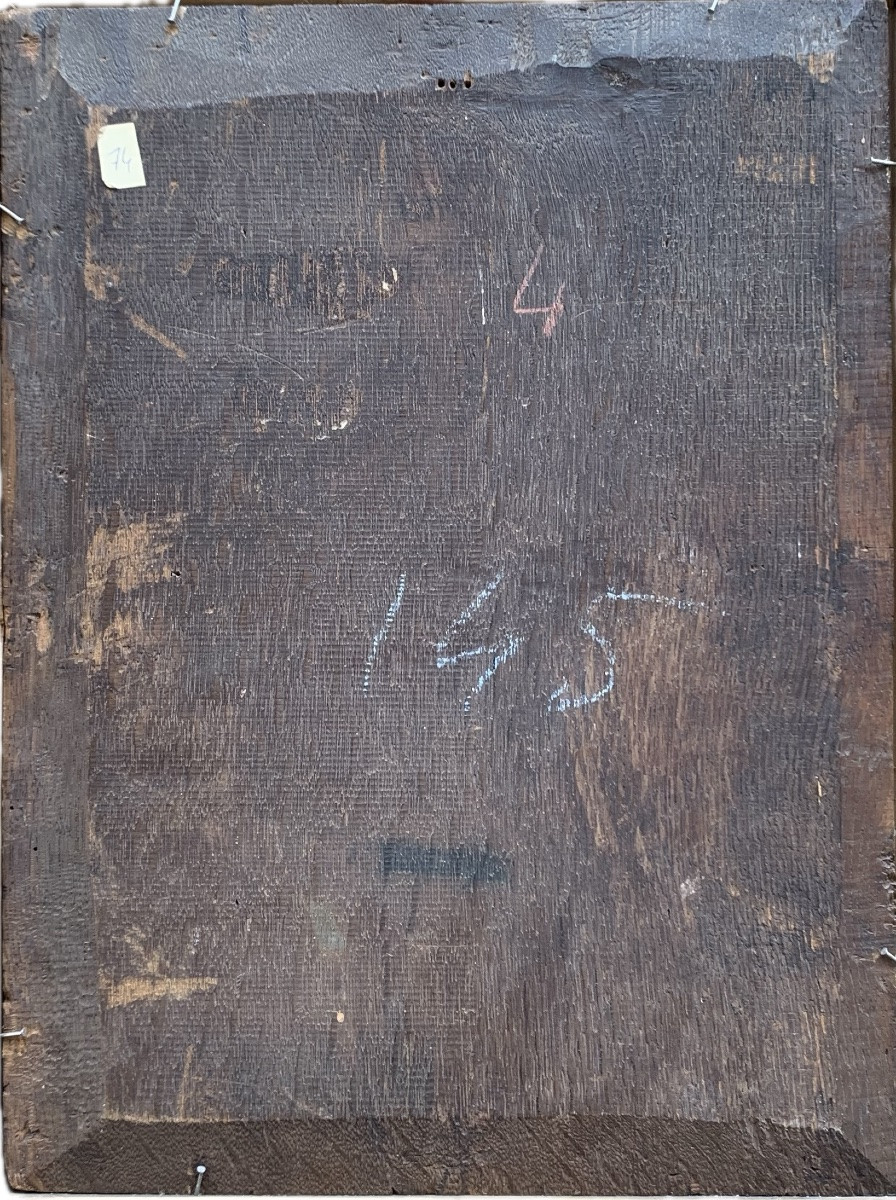 Ritratto di gentiluomo, scuola di Nicolas Maes, Provinces-Unies, vers 1680-photo-3