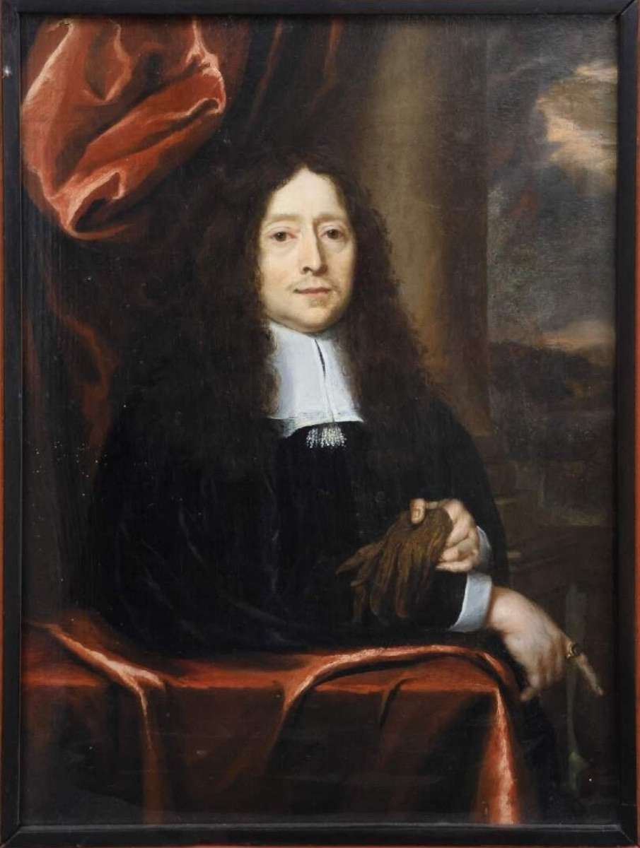 Ritratto di gentiluomo, scuola di Nicolas Maes, Provinces-Unies, vers 1680