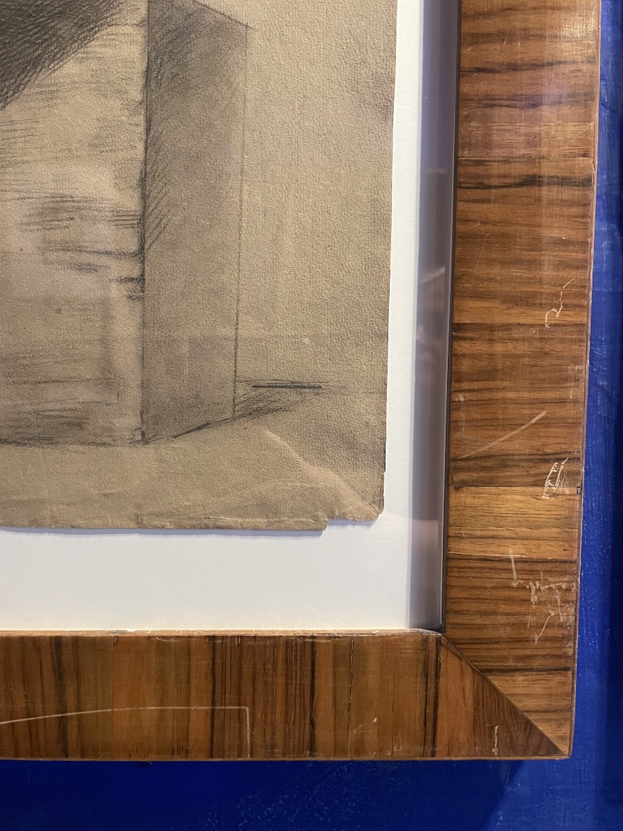 Disegno accademico di nudo, studio dello Spinario, scuola fiorentina, fine XVIII - inizio XIX-photo-5