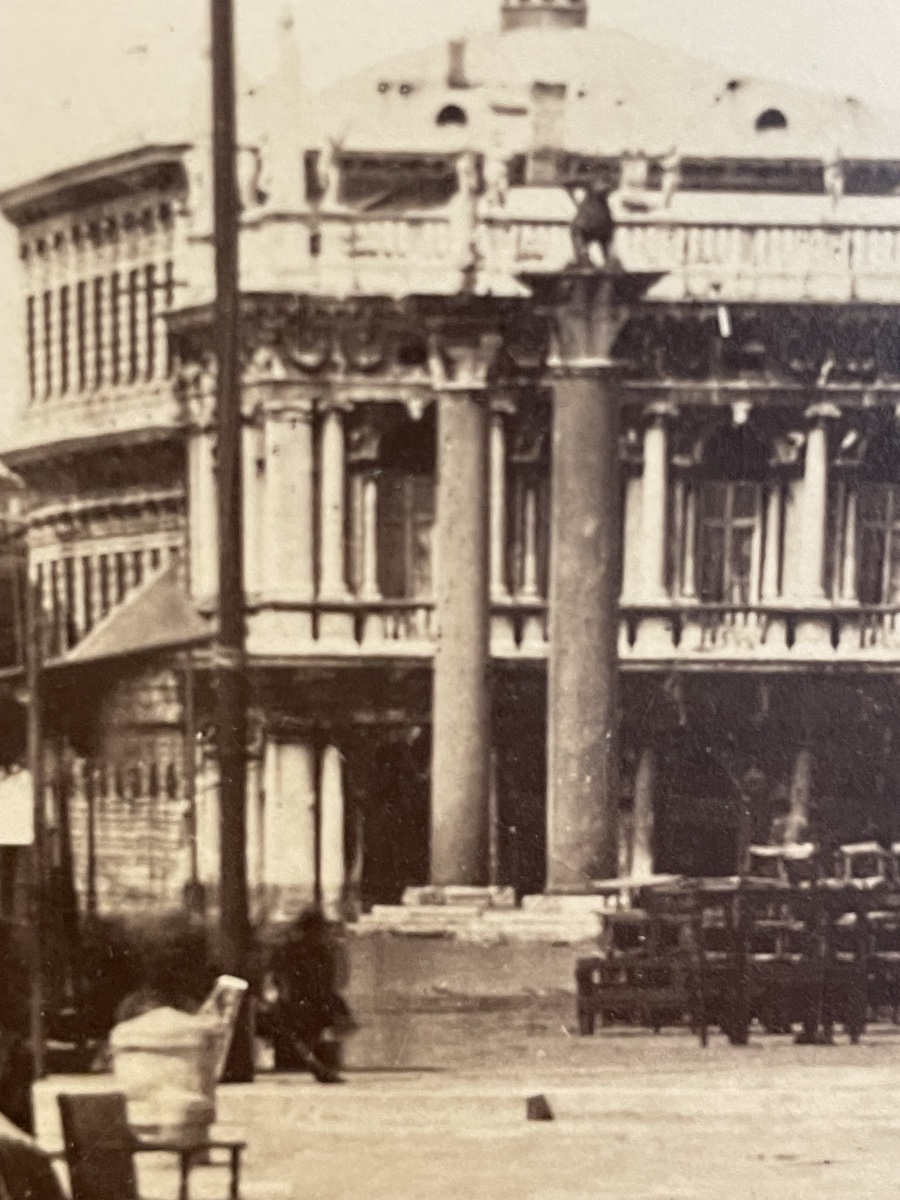 Venezia, Hotel Danieli e Riva degli Schiavoni – Grande fotografia d’epoca, circa 1890-1905  -photo-1