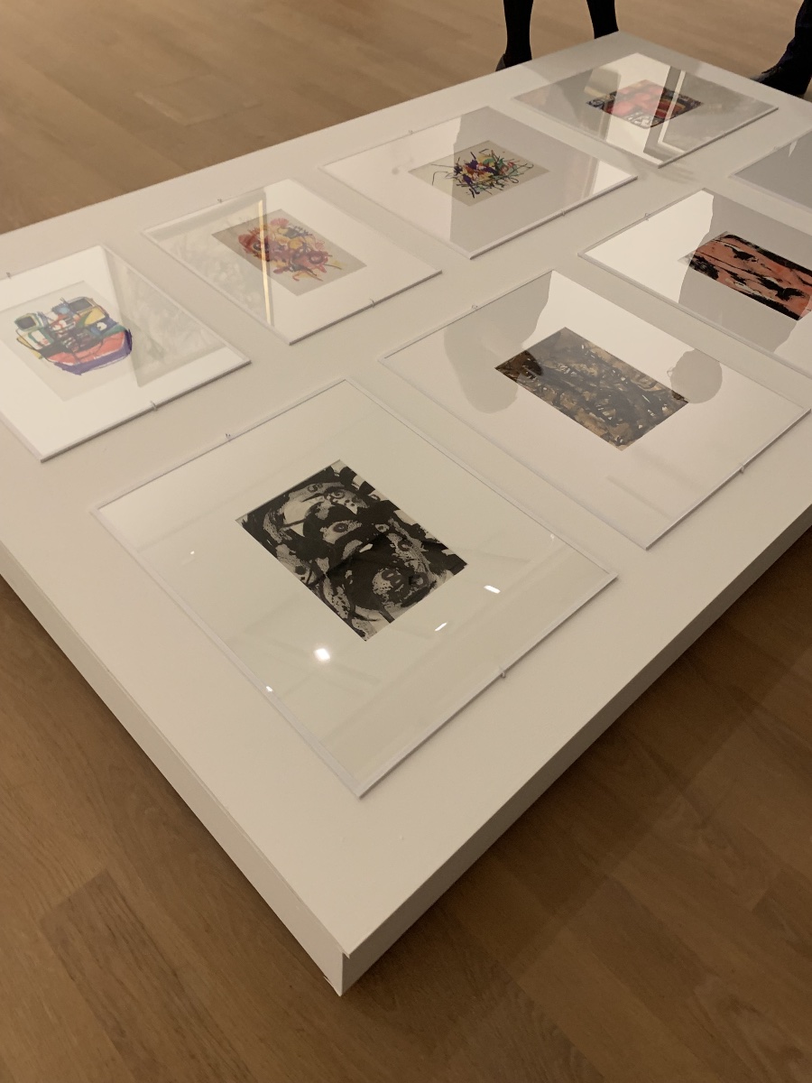 Anja Decker (1908-1995) – Composizione astratta, Arte Informale tedesca, circa 1950-60-photo-6