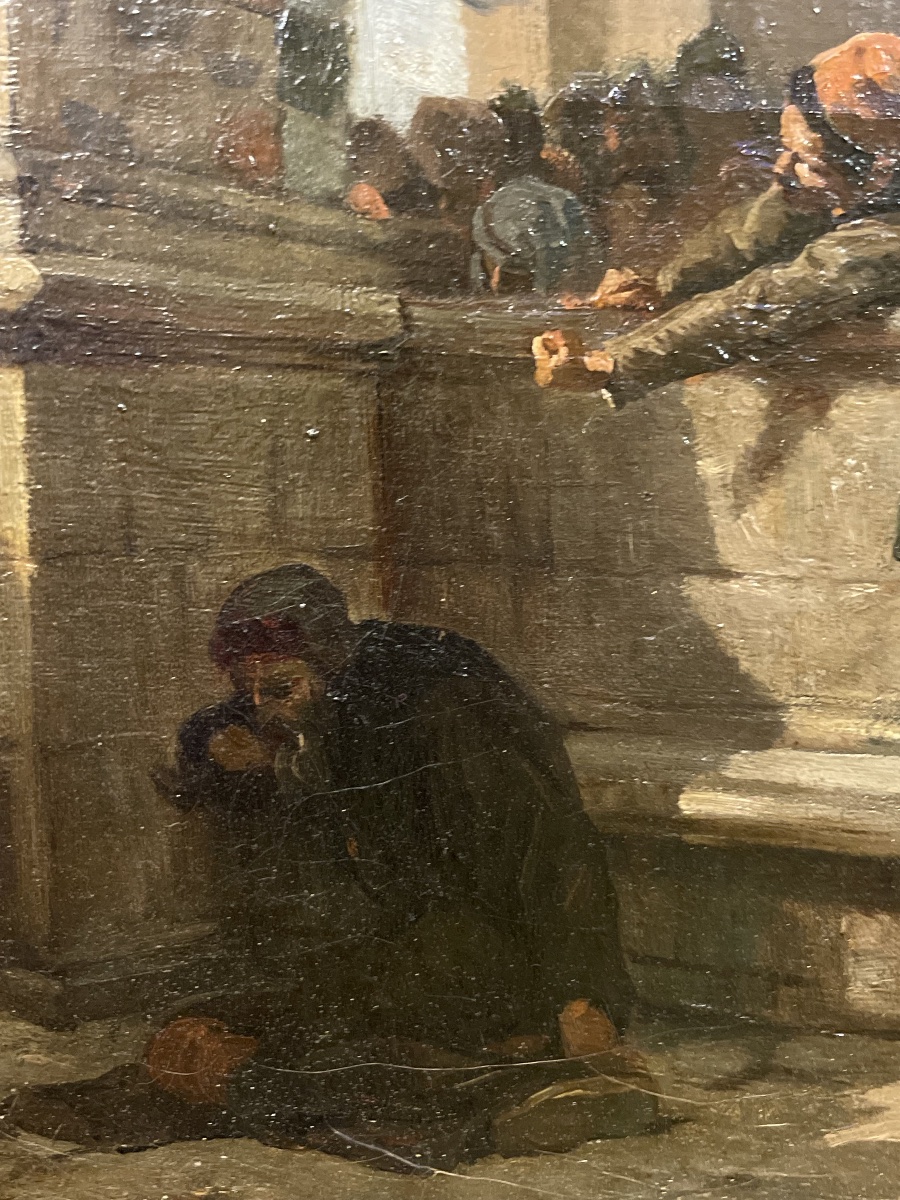 Tancredi Raffaello (1837–c. 1916), Sketch for a Medieval Episode Inspired by Dante-photo-7