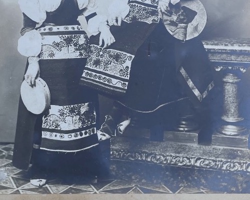 Fotografia di due ciociare in costume tradizionale – Roma, fine XIX secolo-photo-2