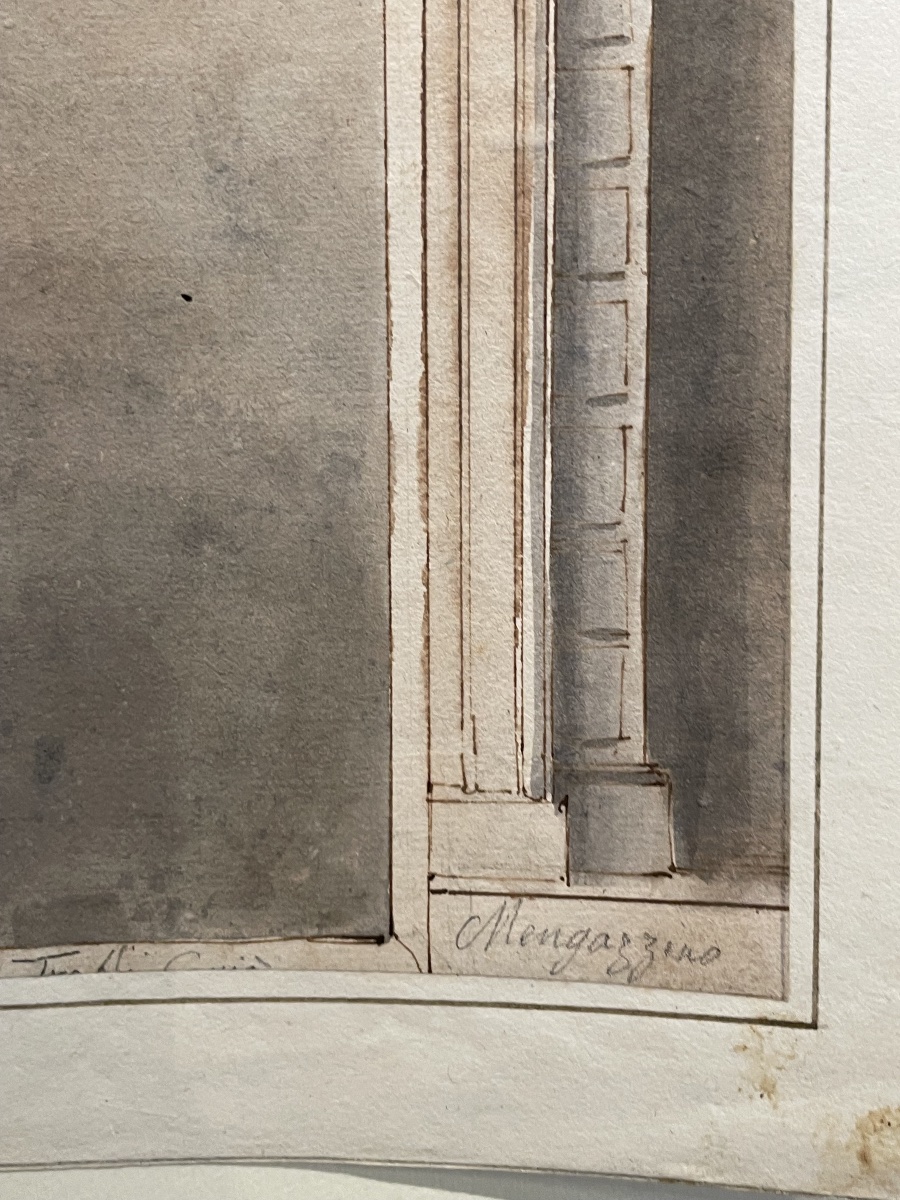 Progetto per San Michele in Bosco, Bologna, Domenico Santi detto il Mengazzino (attr.)  -photo-4