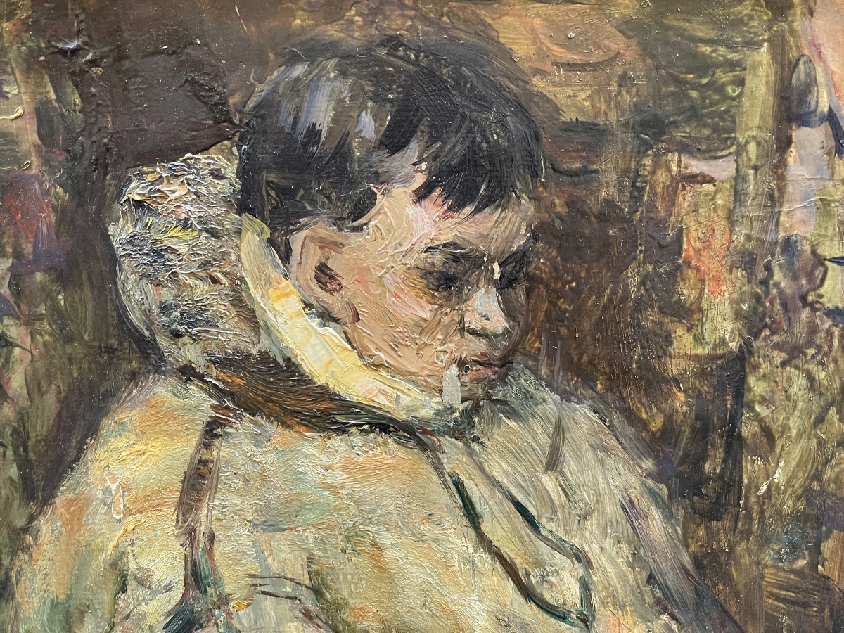 V. A. Igoshev – Giovane allevatore di renne, popoli indigeni del Grande Nord russo, 1961  -photo-2