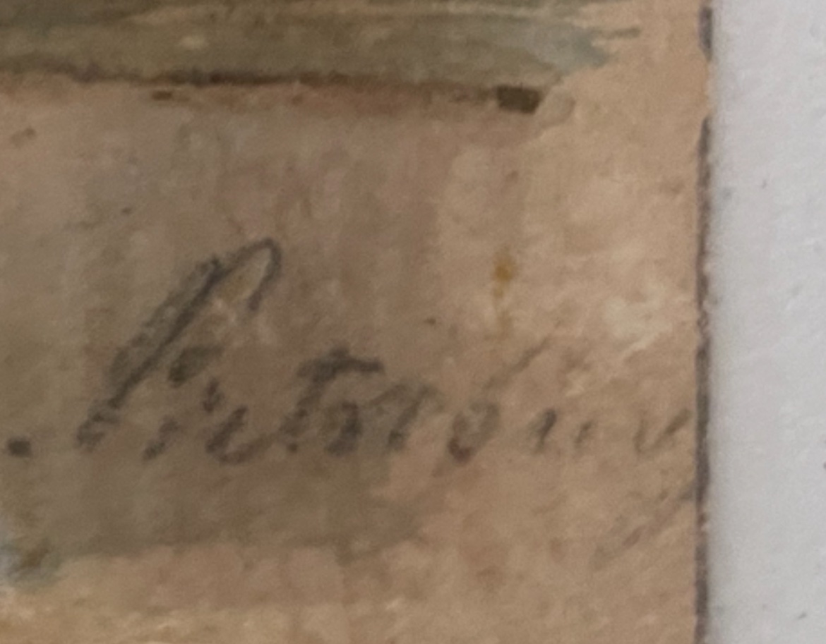 Ritratto femminile con mantella a cappuccio, «Marta S[?]. Pieterburg», 1840 circa  -photo-4