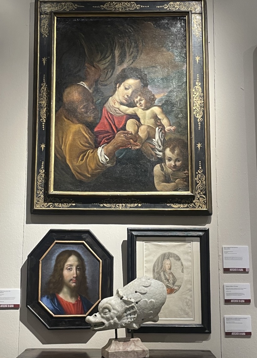 Disegno XVIII secolo, Gran Maestro di Malta Ramón Perellós, studio preparatorio per stampa  -photo-3