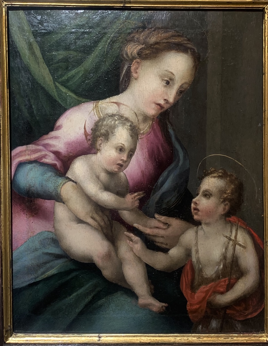 Maestro di Volterra (Giovambattista Verrocchi?, Firenze 1494–1569) Madonna col Bambino -photo-3
