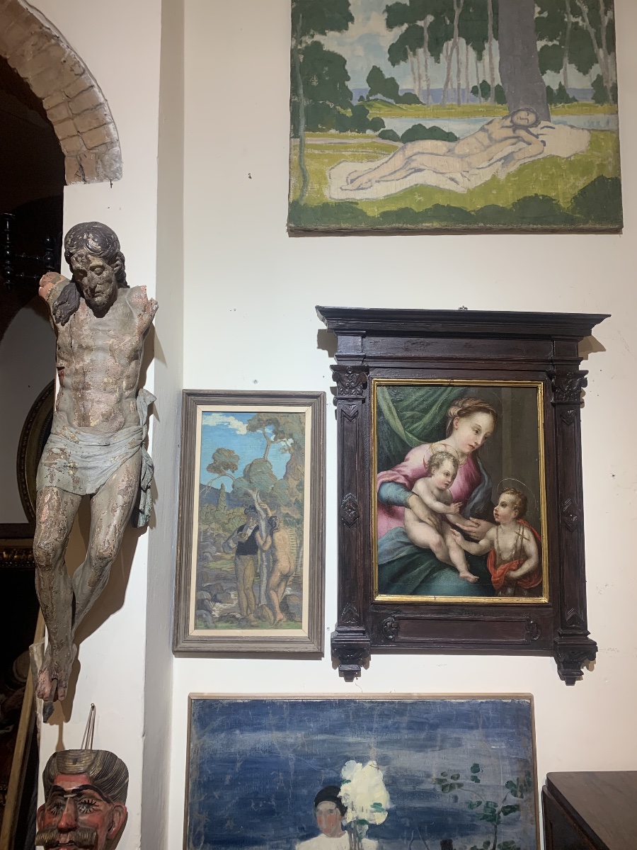 Maestro di Volterra (Giovambattista Verrocchi?, Firenze 1494–1569) Madonna col Bambino -photo-4