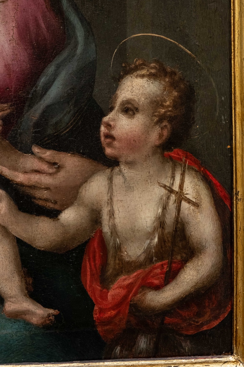 Maestro di Volterra (Giovambattista Verrocchi?, Firenze 1494–1569) Madonna col Bambino -photo-6