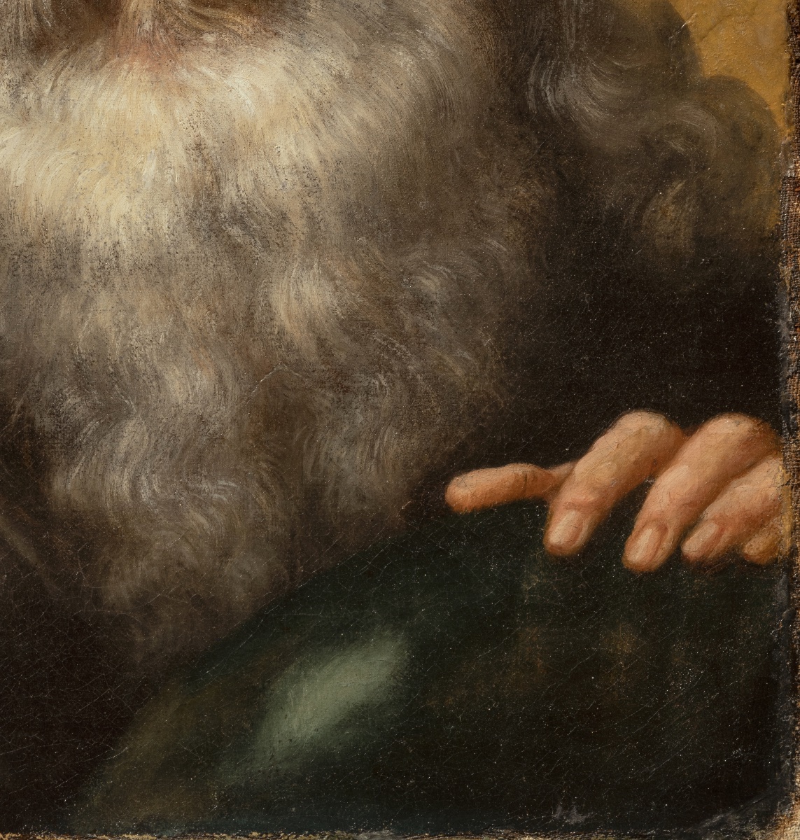 Matteo Rosselli – Dio Padre benedicente, Scuola fiorentina, XVII secolo-photo-4