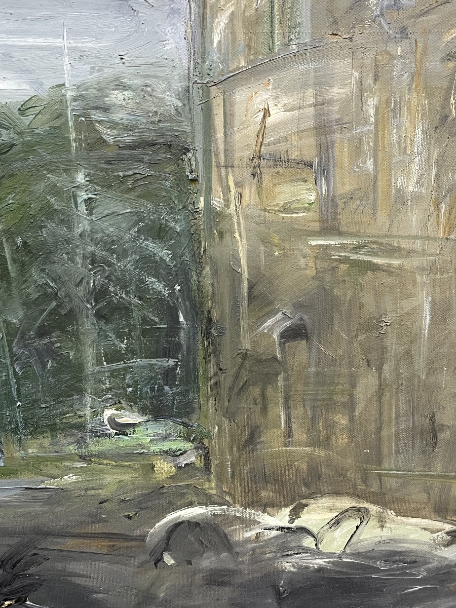 Paesaggio urbano espressivo di Folco Chiti Battelli (Firenze, 1932–2011)-photo-2