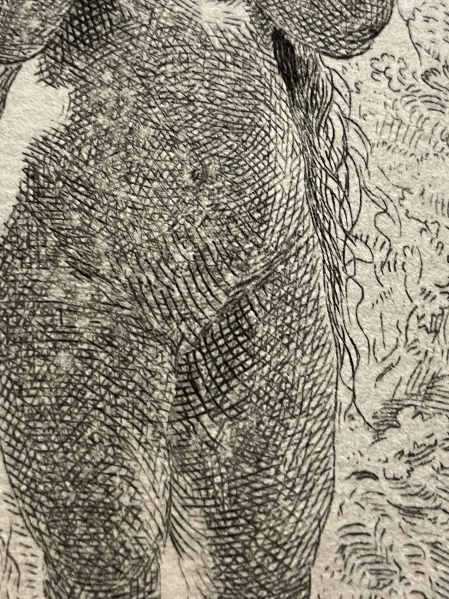 Adam ed Eva da Rembrandt – inciso da Pierre-François Basan, XVIII secolo-photo-4