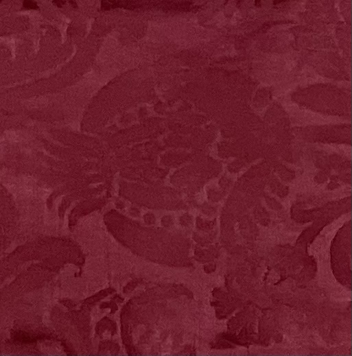 Damasco di seta con vasi, melograni e garofani, Italia, XVII secolo  -photo-3