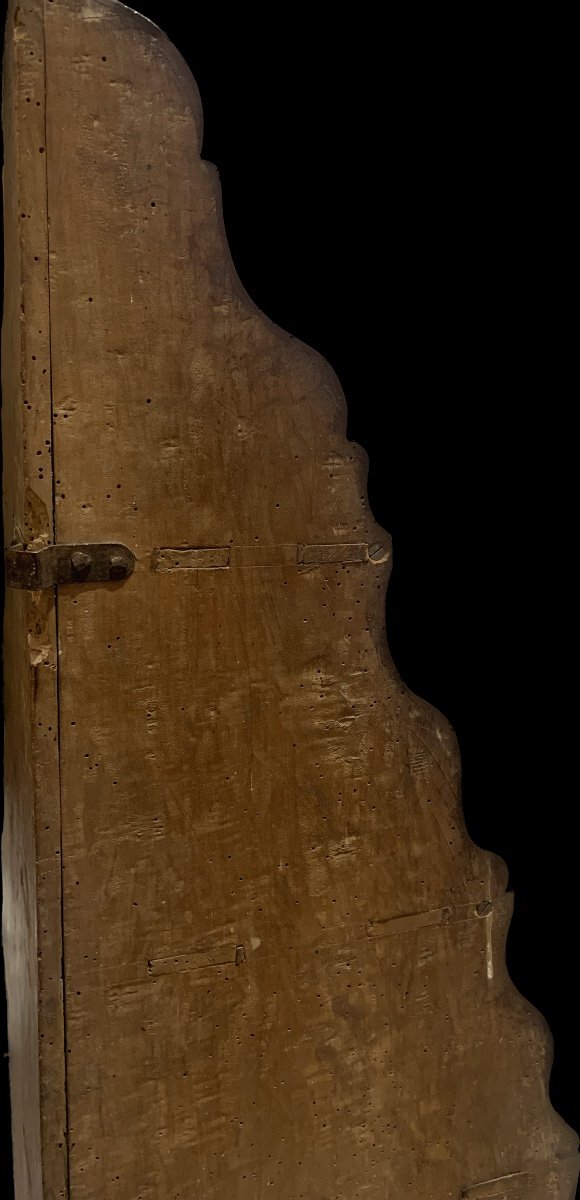 Angoliera in legno laccato e dipinto  a cineserie. XVIII secolo-photo-4
