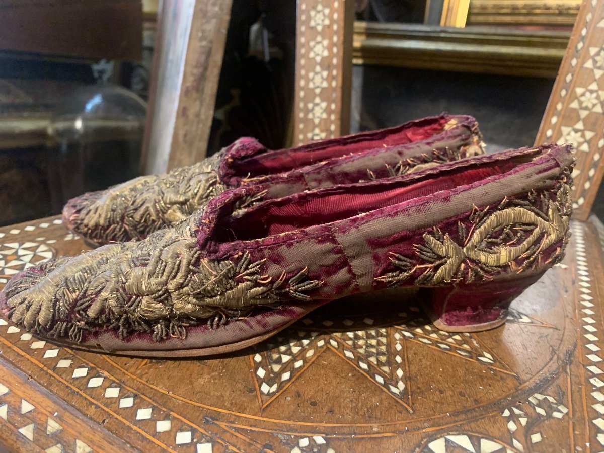 Scarpe da ballo ottomane. Turchia XIX secolo-photo-1