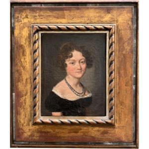 Ritratto di Giovane donna. Louis Leopold  Boilly. Circa 1820