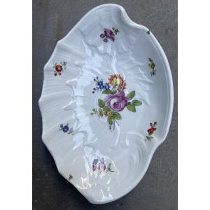 Vassoietto a conchiglia in porcellana di Vienna, periodo plastico 1749–1782, Austria