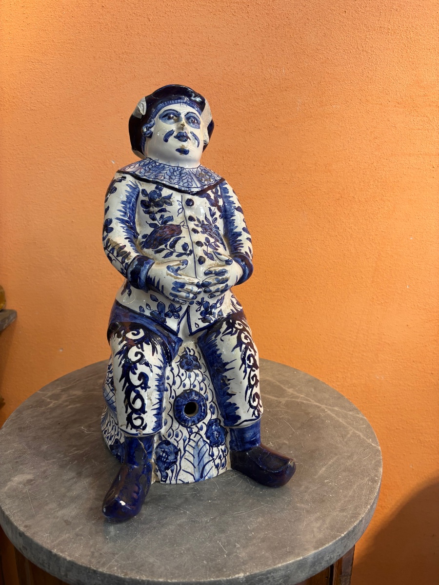 Brocca in ceramica di Delft . -photo-2