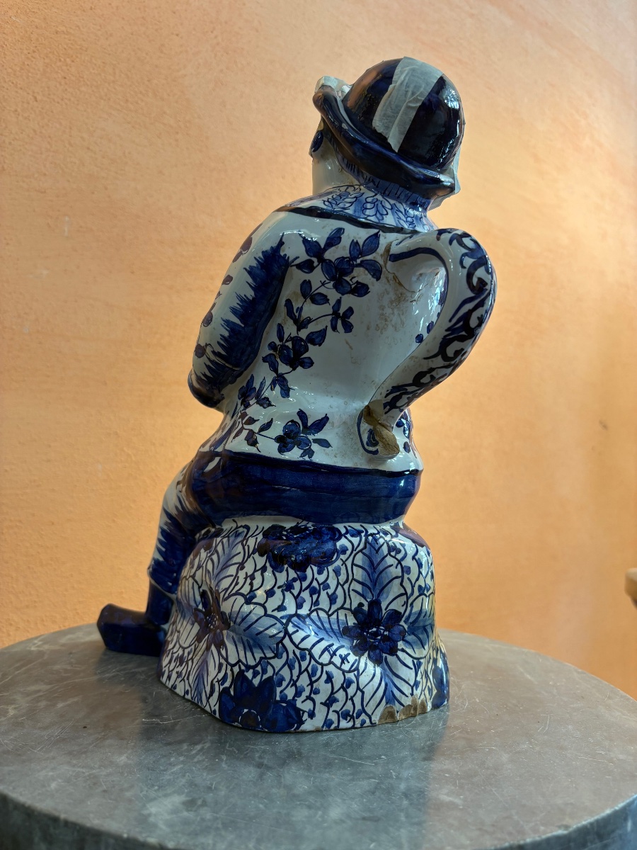 Brocca in ceramica di Delft . -photo-2
