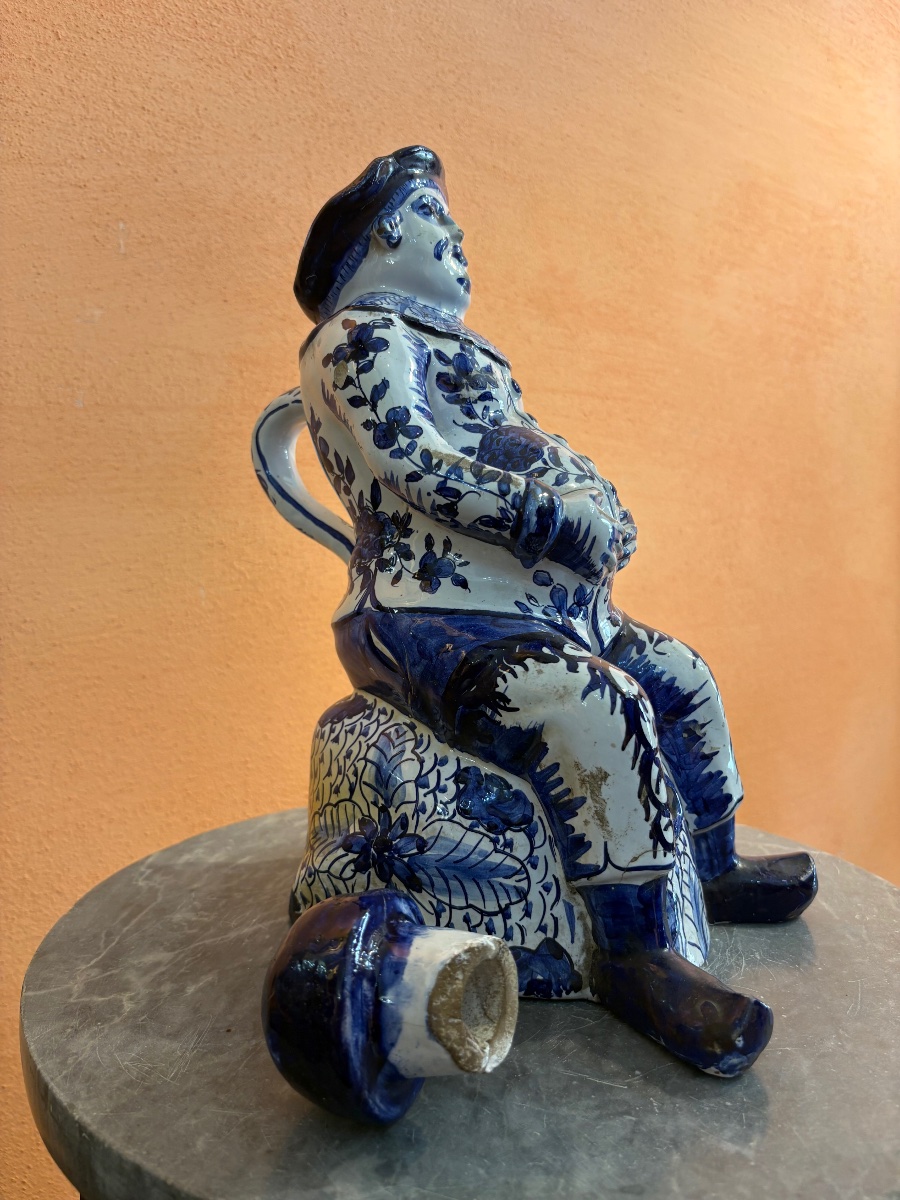 Brocca in ceramica di Delft . -photo-4