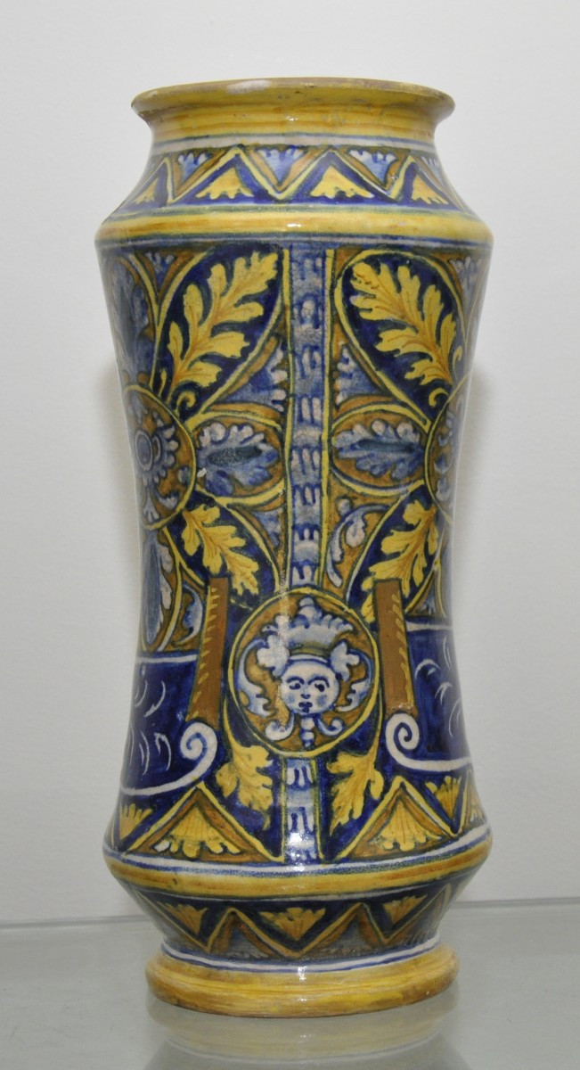 Albarello in maiolica di Faenza -photo-2