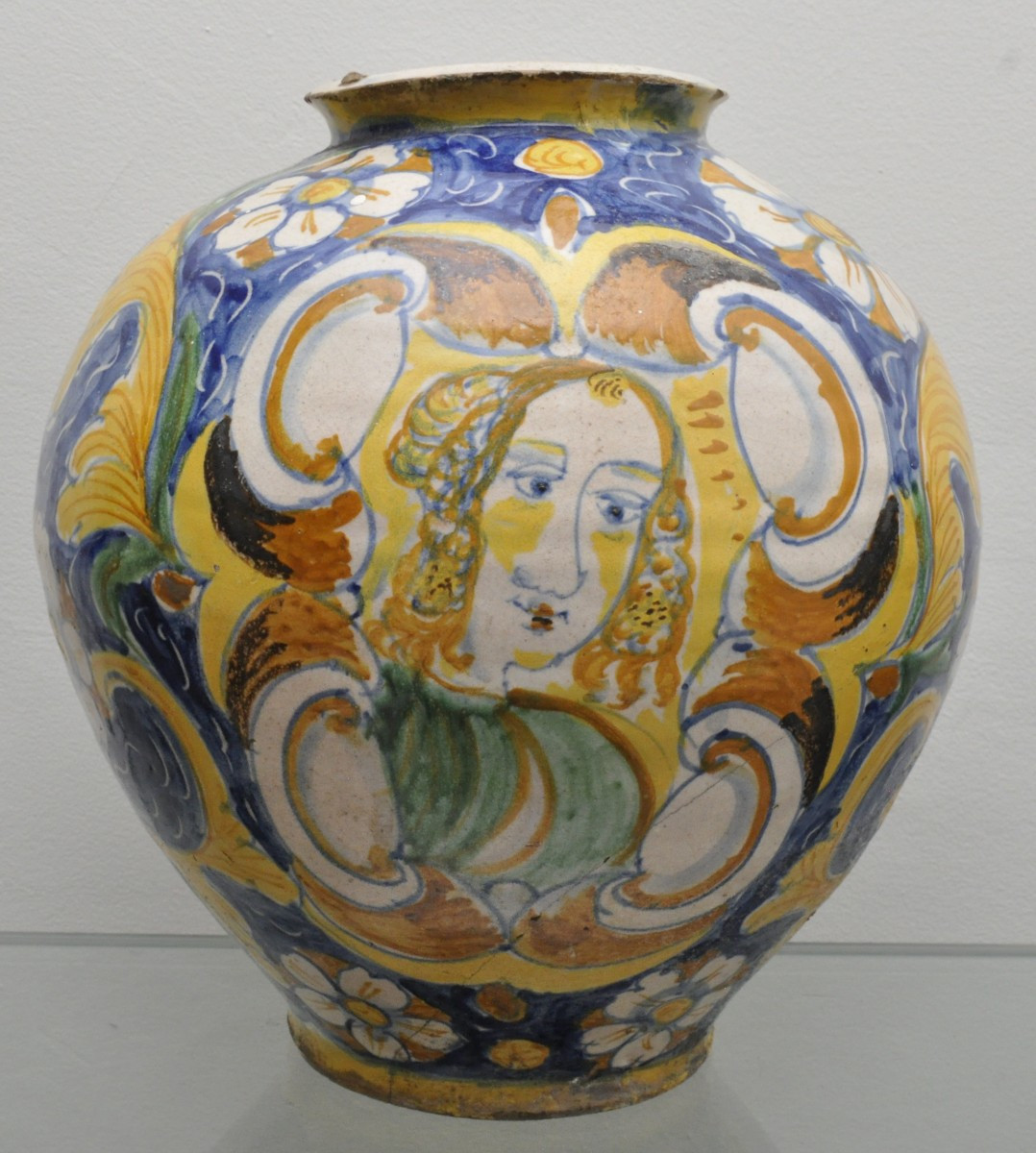 Vaso in maiolica di Gerace-photo-2