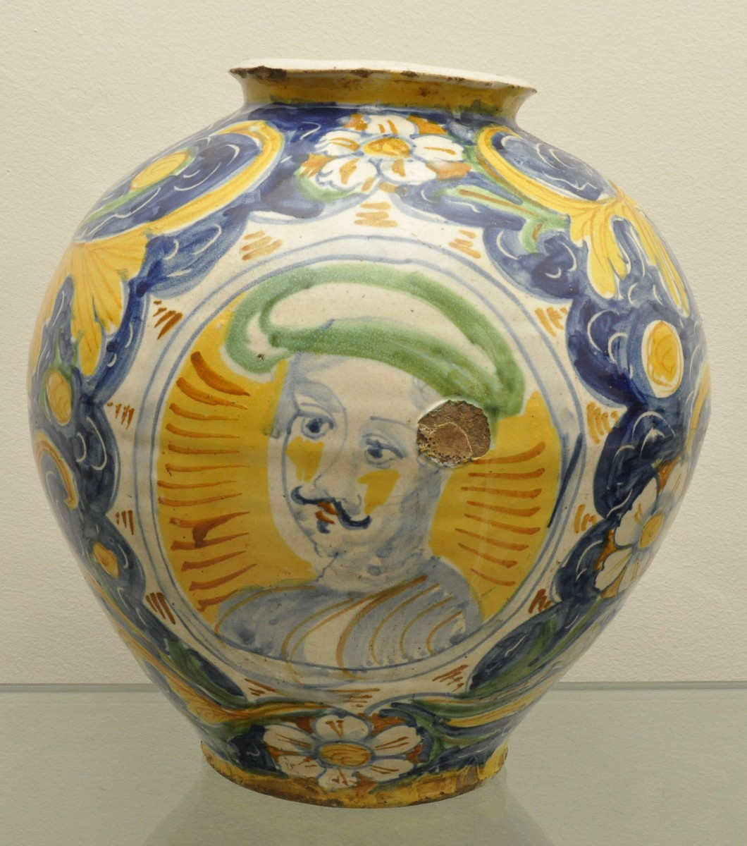 Vaso in maiolica di Gerace