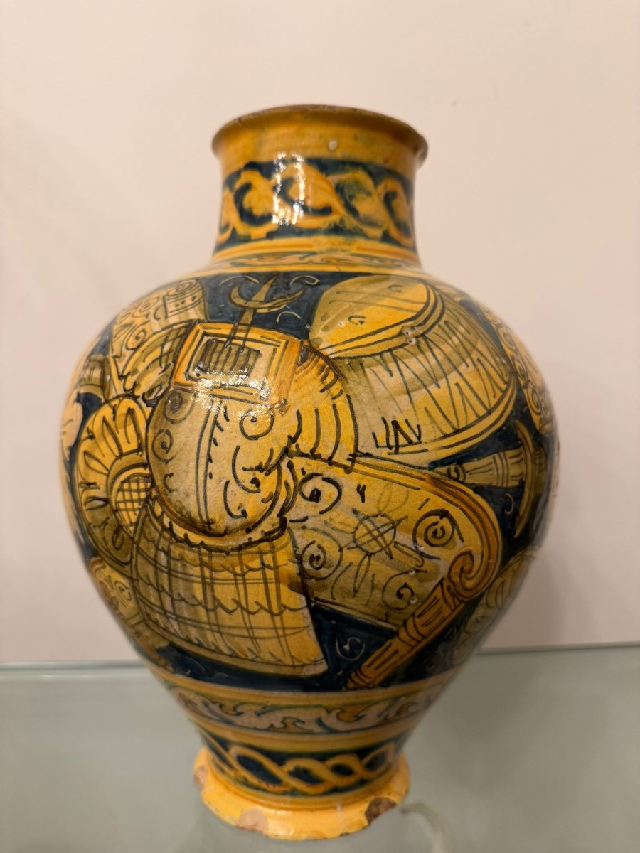 Vaso in maiolica di Palermo-photo-3