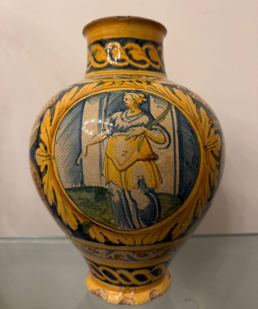Vaso in maiolica di Palermo