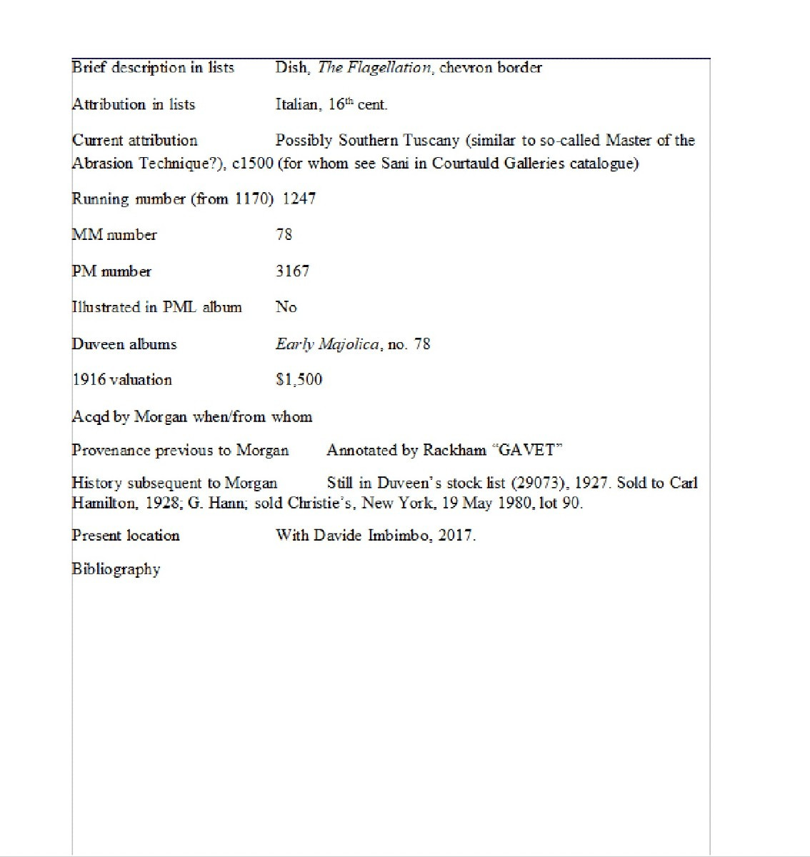 Piatto in maiolica di Siena-photo-4