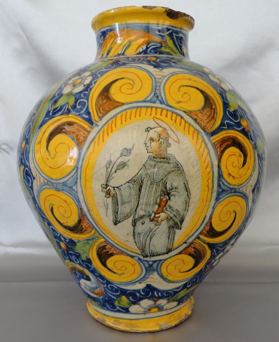 Vaso in maiolica di Venezia