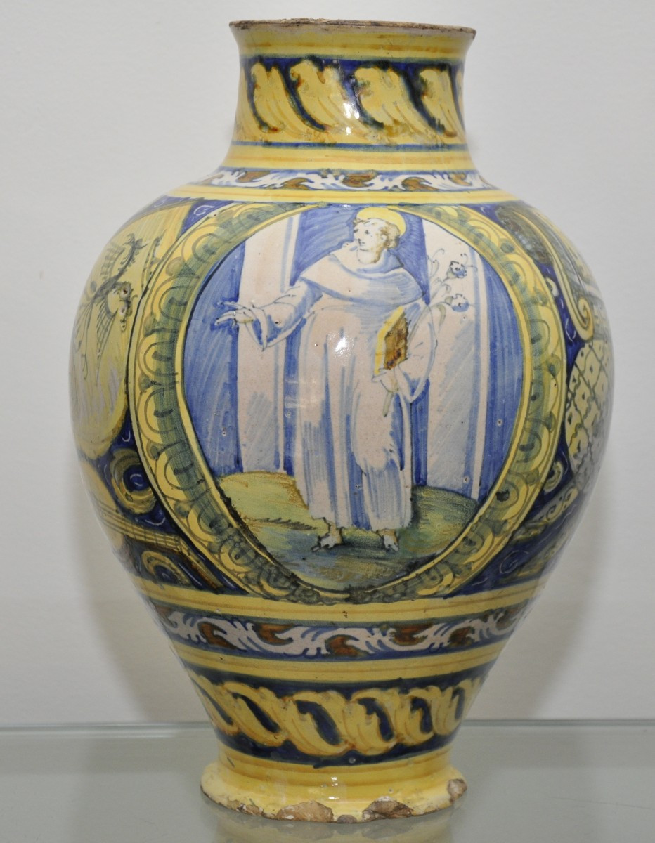 Vaso in maiolica di Palermo